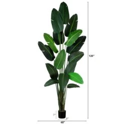 10-ft Artificial Travelers Palm Tree – Grand Tropical Statement -Eds Plant Shop 10 artificial travelers palm tree grand tropical statement 368405