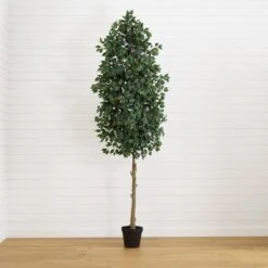 10-ft Faux Ficus Tree | Lifelike Indoor Tree – Ed's Plant Shop