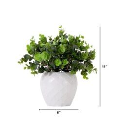11-in Artificial Boxwood Plant | Decorative Planter Accent 11 11-in Artificial Boxwood Plant | Decorative Planter Accent -Eds Plant Shop 11 artificial boxwood plant decorative planter accent 628680
