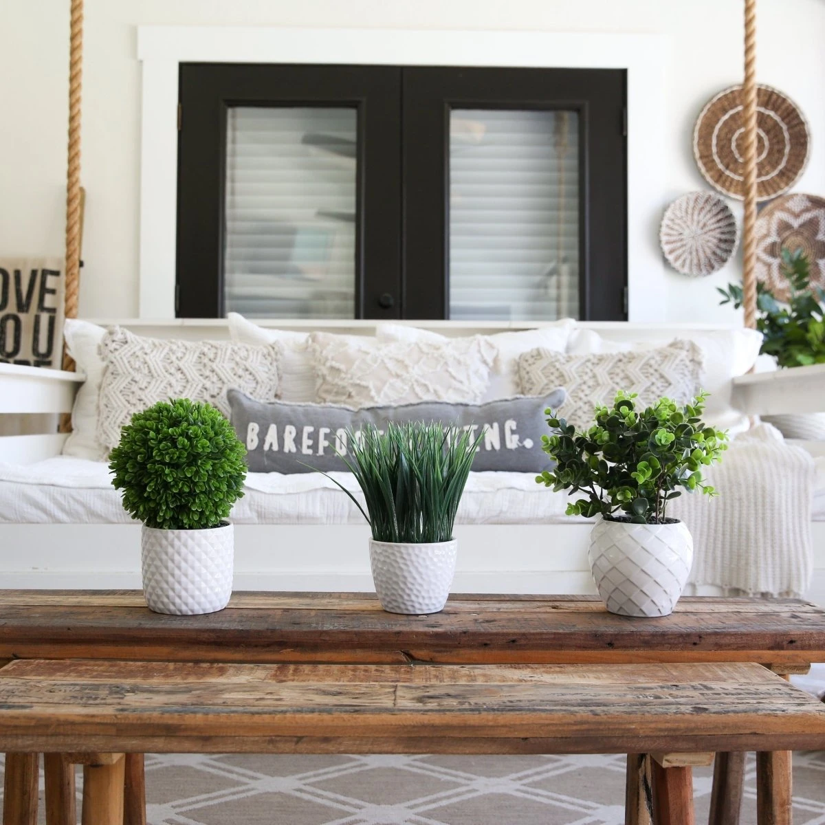 11-in Artificial Boxwood Plant | Decorative Planter Accent 6 11-in Artificial Boxwood Plant | Decorative Planter Accent - Image 4