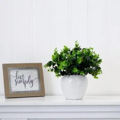 11-in Artificial Boxwood Plant | Decorative Planter Accent 9 11-in Artificial Boxwood Plant | Decorative Planter Accent -Eds Plant Shop 11 artificial boxwood plant decorative planter accent 941765