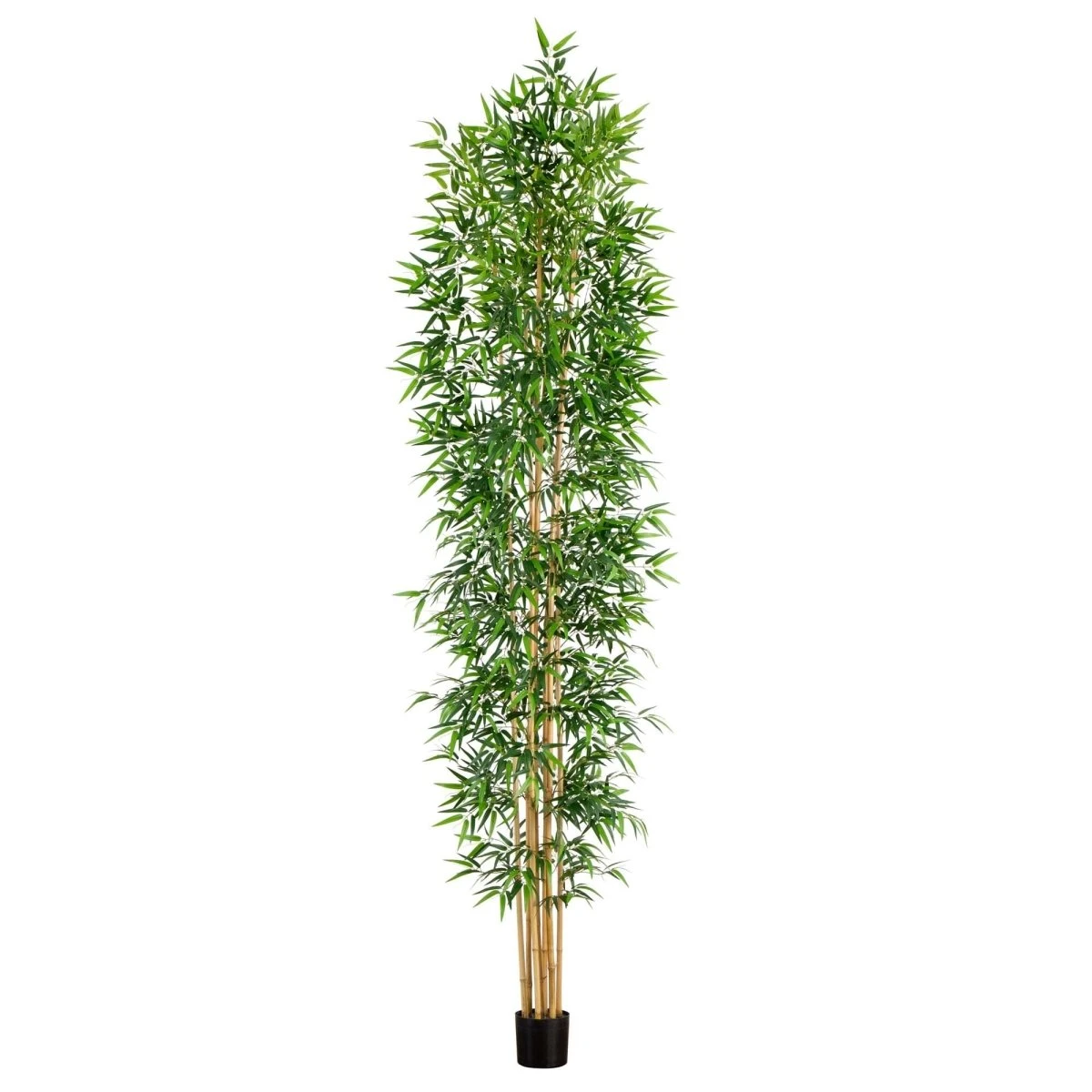 12-ft Artificial Bamboo Tree With Real Bamboo Trunks 9 12-ft Artificial Bamboo Tree With Real Bamboo Trunks - Image 7