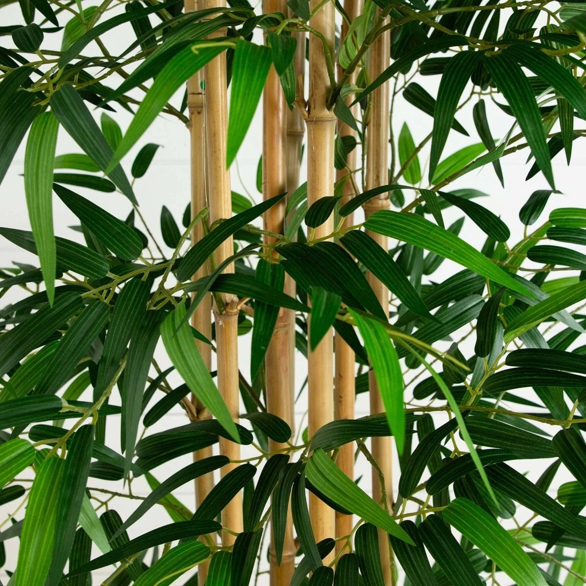 12-ft Artificial Bamboo Tree With Real Bamboo Trunks 4 12-ft Artificial Bamboo Tree With Real Bamboo Trunks - Image 2