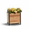 18" X 24" Cedar Planter Box – 24" Tall | Raised Garden Bed -Eds Plant Shop 18 x 24 planter box 24 tall 301864