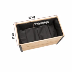 18" X 36" Cedar Planter Box – 24" Tall Raised Garden Bed 14 18" X 36" Cedar Planter Box – 24" Tall Raised Garden Bed -Eds Plant Shop 18 x 36 planter box 24 tall 322304