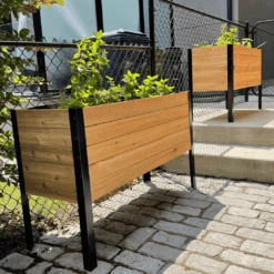 18" X 48" Cedar Raised Garden Bed – 30" Tall | Deep Elevated Planter Box -Eds Plant Shop 18 x 48 raised garden bed 30 tall 909450