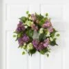 20-in Hanel Lilac Wreath | Spring-Inspired Floral Décor -Eds Plant Shop 20 hanel lilac wreath spring inspired floral decor 240445