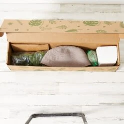 3-ft Artificial Fiddle Leaf Fig Tree With Handmade Cotton & Jute Woven Basket -Eds Plant Shop 3 artificial fiddle leaf fig tree with handmade cotton jute woven basket diy kit 862064