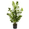 3-ft Zamioculcas Artificial ZZ Plant – Lifelike Indoor Décor