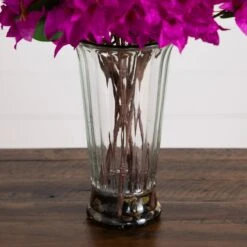 30-in Artificial Bougainvillea Arrangement In Glass Vase 15 30-in Artificial Bougainvillea Arrangement In Glass Vase -Eds Plant Shop 30 artificial bougainvillea arrangement in glass vase 329224