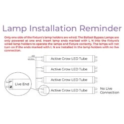 4' 8 Lamp LED Grow Light - T5 HO Sun White Pro Spectrum 17 4' 8 Lamp LED Grow Light - T5 HO Sun White Pro Spectrum -Eds Plant Shop 4 8 lamp led grow light t5 ho sun white pro spectrum 120520