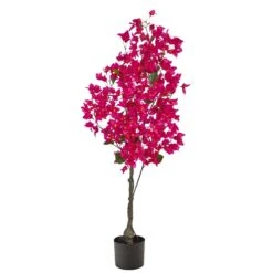 4-ft Bougainvillea Artificial Tree | Vibrant & Lifelike Floral Décor -Eds Plant Shop 4 bougainvillea artificial tree vibrant lifelike floral decor 178078