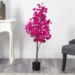 4-ft Bougainvillea Artificial Tree | Vibrant & Lifelike Floral Décor -Eds Plant Shop 4 bougainvillea artificial tree vibrant lifelike floral decor 293184