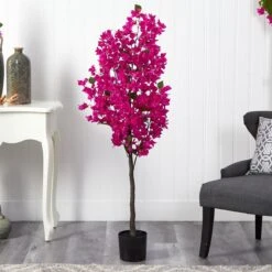5-ft Bougainvillea Artificial Tree | Vibrant & Lifelike Floral Décor 21 5-ft Bougainvillea Artificial Tree | Vibrant & Lifelike Floral Décor -Eds Plant Shop 5 bougainvillea artificial tree vibrant lifelike floral decor 136202