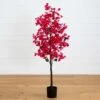 5-ft Bougainvillea Artificial Tree | Vibrant & Lifelike Floral Décor -Eds Plant Shop 5 bougainvillea artificial tree vibrant lifelike floral decor 376106
