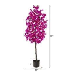 5-ft Bougainvillea Artificial Tree | Vibrant & Lifelike Floral Décor 25 5-ft Bougainvillea Artificial Tree | Vibrant & Lifelike Floral Décor -Eds Plant Shop 5 bougainvillea artificial tree vibrant lifelike floral decor 522087