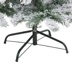 5-ft Flocked Rock Springs Spruce Christmas Tree | 150 LED Lights 12 5-ft Flocked Rock Springs Spruce Christmas Tree | 150 LED Lights -Eds Plant Shop 5 flocked rock springs spruce christmas tree 150 led lights 991905