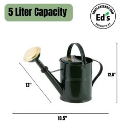 5 Liter- PLINT Watering Can- With Removable Sprinkler Head -Eds Plant Shop 5 liter plint watering can with removable sprinkler head 168800