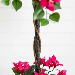 5-ft Mini Bougainvillea Topiary | Elegant Faux Floral Décor -Eds Plant Shop 5 mini bougainvillea topiary elegant faux floral decor 372965
