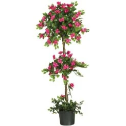 5-ft Mini Bougainvillea Topiary | Elegant Faux Floral Décor -Eds Plant Shop 5 mini bougainvillea topiary elegant faux floral decor 504790
