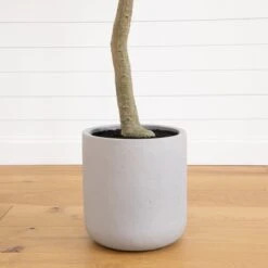 7.5-ft Faux Eucalyptus Tree | Realistic Indoor Greenery – Ed's Plant Shop -Eds Plant Shop 75 faux eucalyptus tree realistic indoor greenery eds plant shop 864846