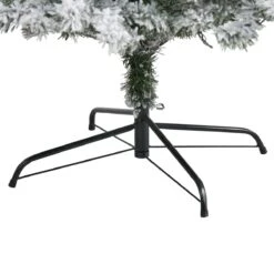 8-ft Flocked Rock Springs Spruce Artificial Christmas Tree With 500 Clear LED Lights & 1186 Bendable Branches 12 8-ft Flocked Rock Springs Spruce Artificial Christmas Tree With 500 Clear LED Lights & 1186 Bendable Branches -Eds Plant Shop 8 flocked rock springs spruce artificial christmas tree with 500 clear led lights 1186 bendable branches 133558