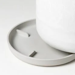 9 Inch Signature Stone Planter & Saucer -Eds Plant Shop 9 signature stone planter saucer 518826