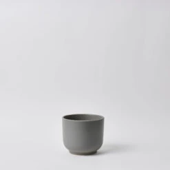 Bell Ceramic Planter – Curvy Indoor Houseplant Pot (6", 8", 10") 32 Bell Ceramic Planter – Curvy Indoor Houseplant Pot (6", 8", 10") -Eds Plant Shop TheBell 6 Gray