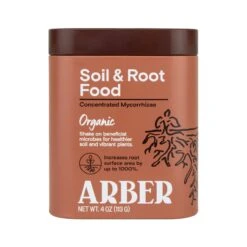 Arber Organic Soil & Root Food 4oz: Boost Plant Health