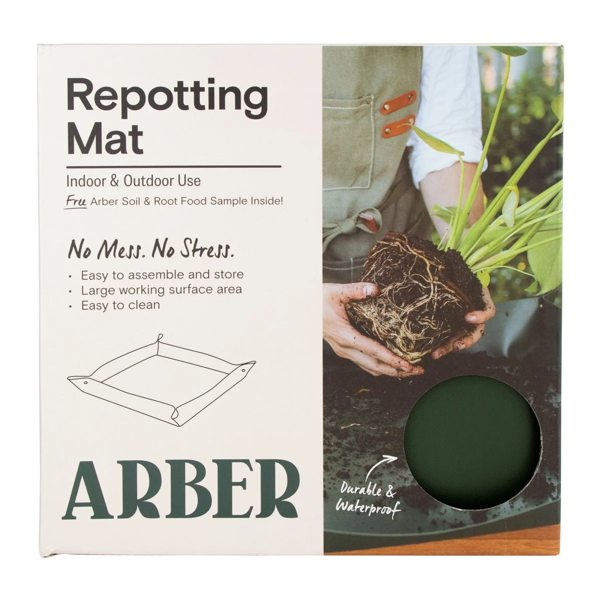Arber Repotting Mat – Mess-Free Plant Care Solution 3 Arber Repotting Mat – Mess-Free Plant Care Solution