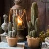 Artificial Cactus In Brown Pot – Realistic Faux Plant (3 Sizes) -Eds Plant Shop artificial cactus in brown pot realistic faux plant 3 sizes 825131