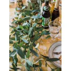 Artificial Faux Olive Leaf Stem 16 Artificial Faux Olive Leaf Stem -Eds Plant Shop artificial faux olive leaf stem 630120