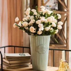Artificial Flower Eco PE Camellia Bloom Stem Set In White 16" Tall 14 Artificial Flower Eco PE Camellia Bloom Stem Set In White 16" Tall -Eds Plant Shop artificial flower eco pe camellia bloom stem set in white 16 tall 591741