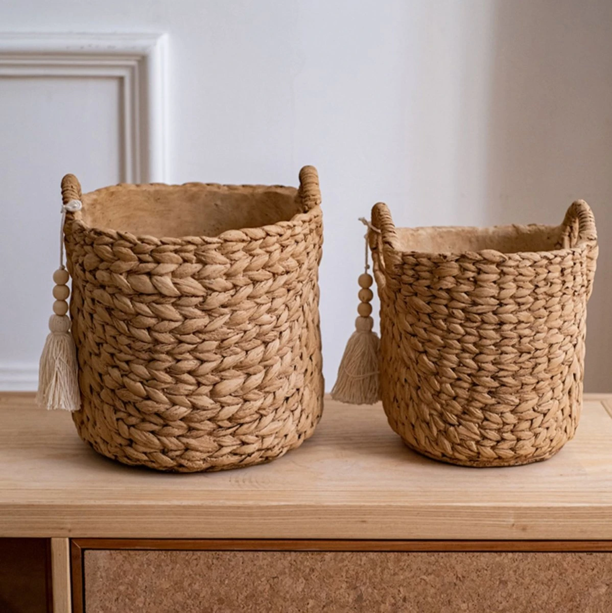Basket Weave Cement Planter - Various Sizes 3 Basket Weave Cement Planter - Various Sizes