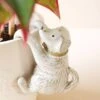 Ceramic Dog Planter Hanger -Eds Plant Shop ceramic dog planter hanger 209741