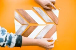 Chevron Wood Tray Kit 33 Chevron Wood Tray Kit -Eds Plant Shop chevron wood tray kit 845511