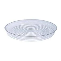 Clear Round Plastic Saucer For Pots & Planters 14 Clear Round Plastic Saucer For Pots & Planters -Eds Plant Shop clear round plastic saucer for pots planters 113165