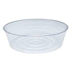 Clear Round Plastic Saucer For Pots & Planters 12 Clear Round Plastic Saucer For Pots & Planters -Eds Plant Shop clear round plastic saucer for pots planters 232932