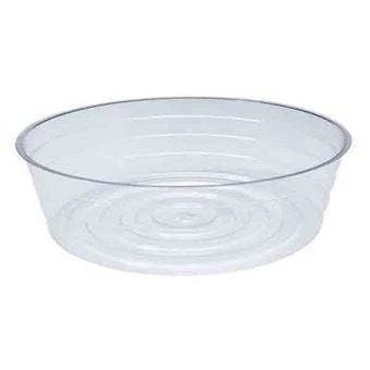 Clear Round Plastic Saucer For Pots & Planters 6 Clear Round Plastic Saucer For Pots & Planters - Image 4