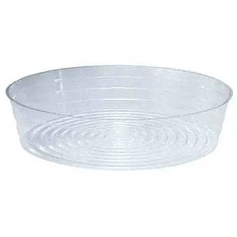 Clear Round Plastic Saucer For Pots & Planters 7 Clear Round Plastic Saucer For Pots & Planters - Image 5