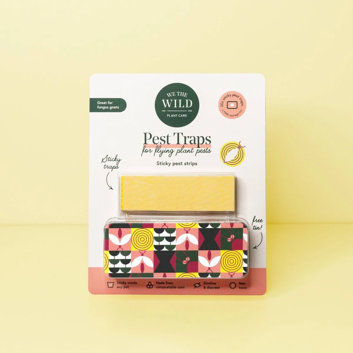 Compostable Gnat Traps – Non-Toxic, Plant-Safe Pest Control 3 Compostable Gnat Traps – Non-Toxic, Plant-Safe Pest Control