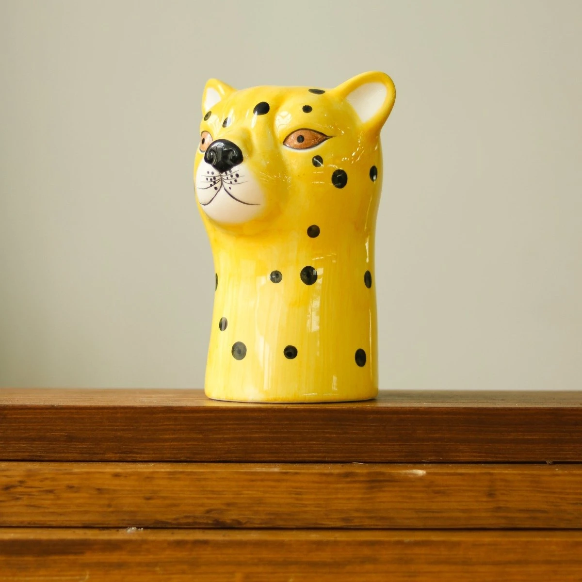 Decorative Ceramic Leopard Vase 6 Decorative Ceramic Leopard Vase - Image 4