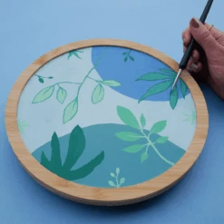 DIY Bamboo Lazy Susan Kit For Custom Home Decor -Eds Plant Shop diy bamboo lazy susan kit for custom home decor 139608