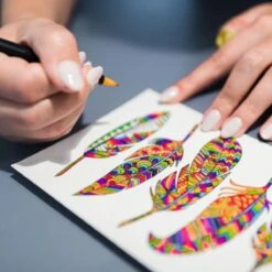 Dual Pens Coloring Kit -Eds Plant Shop dual pens coloring kit 427321