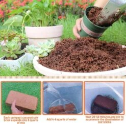 Eco Friendly Coco Coir - Organic Peat Moss -Eds Plant Shop eco friendly coco coir organic peat moss 401133