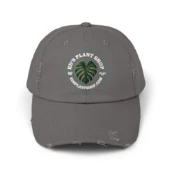 Ed's Plant Shop - Adjustable Fit Custom Distressed Cotton Twill Hats -Eds Plant Shop eds plant shop adjustable fit custom distressed cotton twill hats 280227