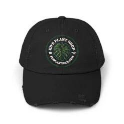 Ed's Plant Shop - Adjustable Fit Custom Distressed Cotton Twill Hats -Eds Plant Shop eds plant shop adjustable fit custom distressed cotton twill hats 350471