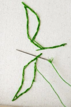 Floral String Art + Canvas Embroidery Kit -Eds Plant Shop floral string art canvas embroidery kit 712990