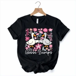 Funny Goose Bumps Floral T-Shirt, White, Natural And Black Sarcastic Goose Tee Gifts 21 Funny Goose Bumps Floral T-Shirt, White, Natural And Black Sarcastic Goose Tee Gifts -Eds Plant Shop funny goose bumps floral t shirt white natural and black sarcastic goose tee gifts 541999