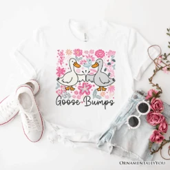 Funny Goose Bumps Floral T-Shirt, White, Natural And Black Sarcastic Goose Tee Gifts 20 Funny Goose Bumps Floral T-Shirt, White, Natural And Black Sarcastic Goose Tee Gifts -Eds Plant Shop funny goose bumps floral t shirt white natural and black sarcastic goose tee gifts 650720